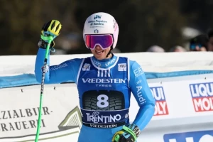 Kurtoni najbrža u Val di Fasi, Šifrin blizu velikog Kristalnog globusa